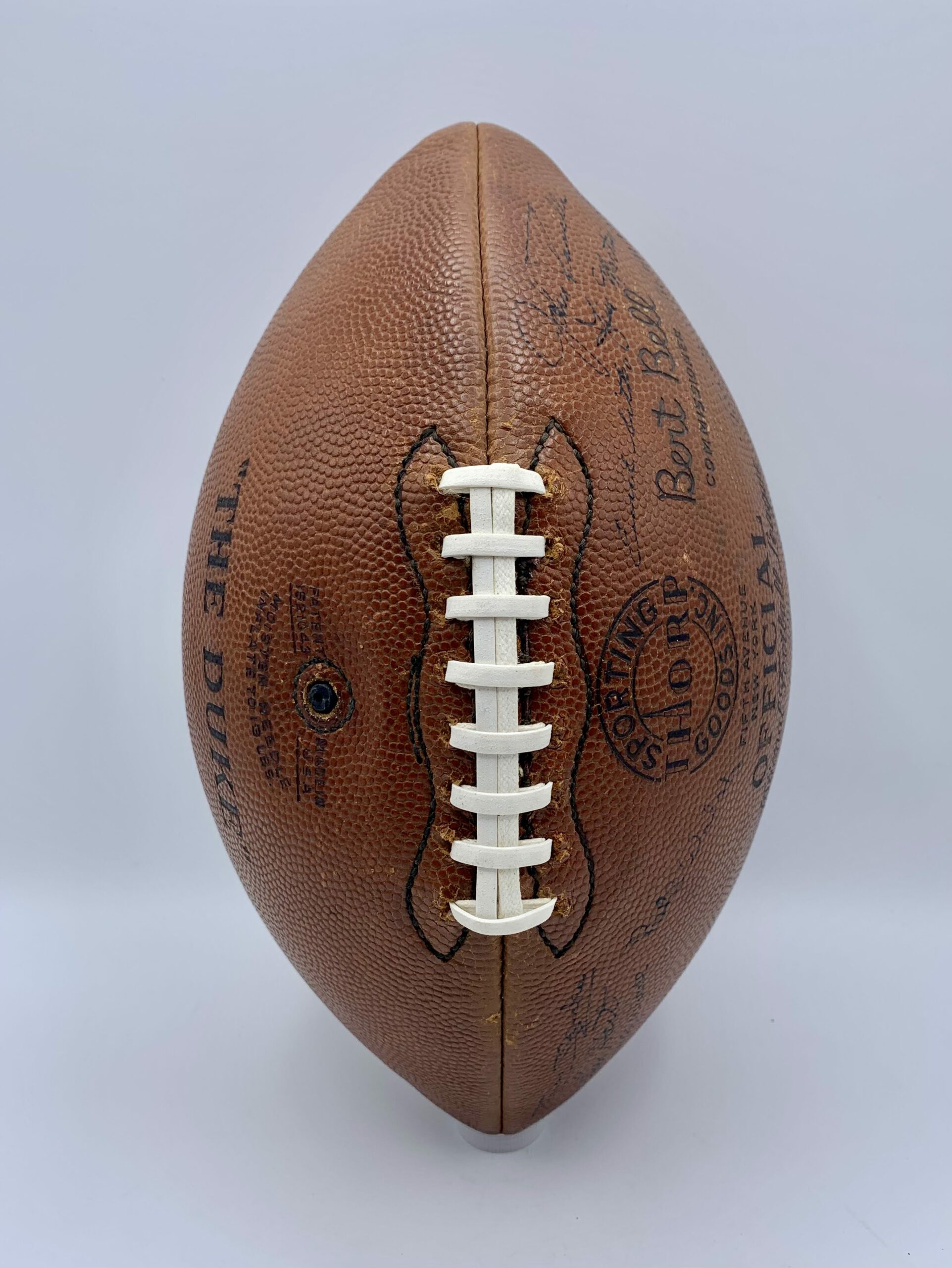 Thorp Sporting Goods – Wilson NFL Football – Rozelle- Commissioner – 1960's  - Finding Nostalgia