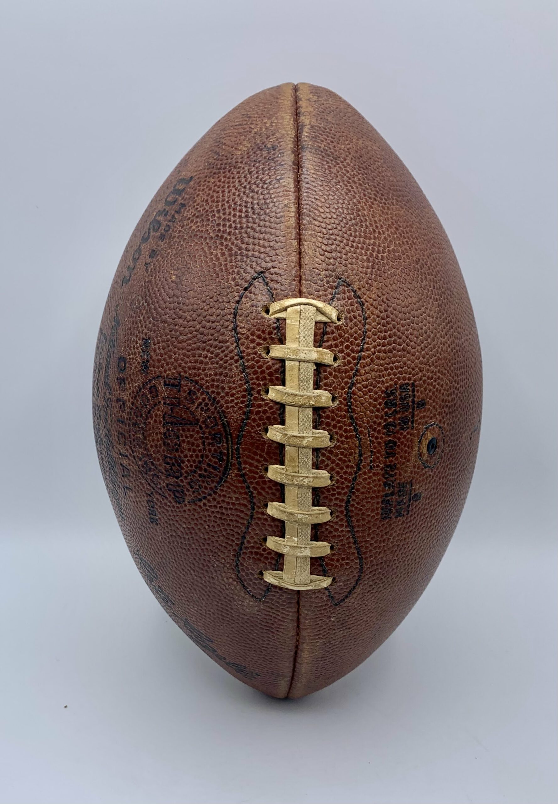 Thorp Sporting Goods – NFL Game Vintage Football – Bell – 1959 NY Giants -  Finding Nostalgia